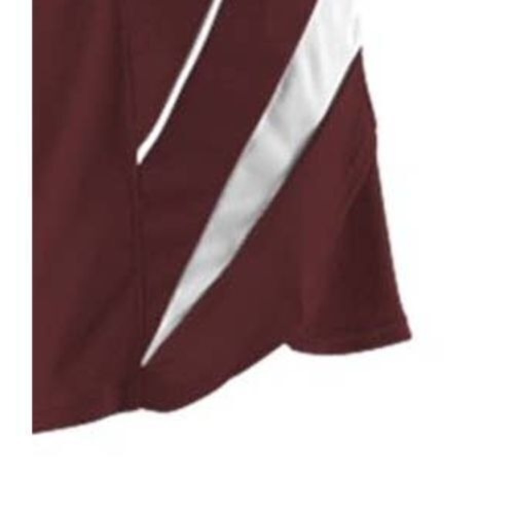 Alleson Athletic Track Shorts Womens‎ Small Maroon Running Gym Lightweight NWT - Picture 2 of 4